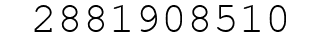 Number 2881908510.