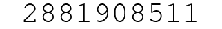 Number 2881908511.