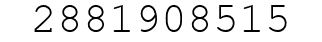 Number 2881908515.