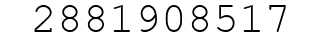 Number 2881908517.