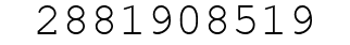 Number 2881908519.