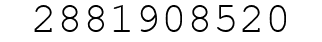 Number 2881908520.