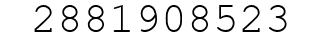 Number 2881908523.