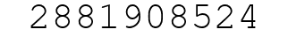Number 2881908524.