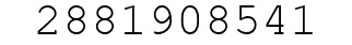 Number 2881908541.