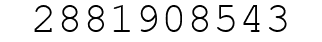 Number 2881908543.