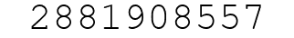 Number 2881908557.