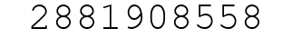 Number 2881908558.