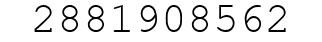 Number 2881908562.