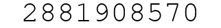 Number 2881908570.
