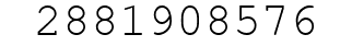 Number 2881908576.