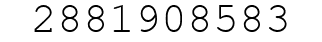 Number 2881908583.