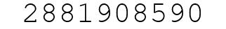 Number 2881908590.