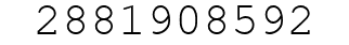 Number 2881908592.