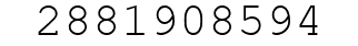 Number 2881908594.