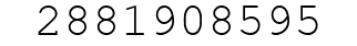 Number 2881908595.