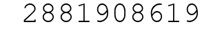 Number 2881908619.