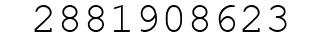 Number 2881908623.