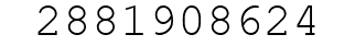 Number 2881908624.