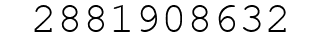 Number 2881908632.