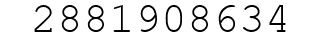 Number 2881908634.