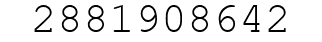 Number 2881908642.