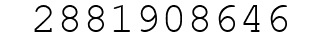Number 2881908646.