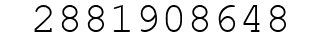 Number 2881908648.