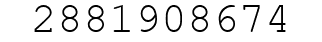 Number 2881908674.