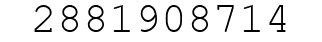 Number 2881908714.