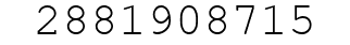 Number 2881908715.