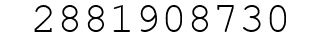 Number 2881908730.