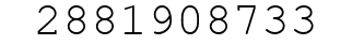 Number 2881908733.