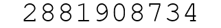 Number 2881908734.