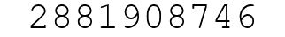Number 2881908746.