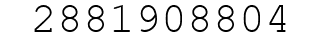 Number 2881908804.