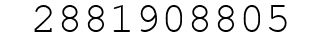 Number 2881908805.