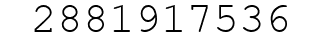 Number 2881917536.