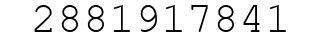 Number 2881917841.