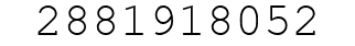 Number 2881918052.