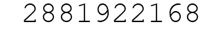 Number 2881922168.