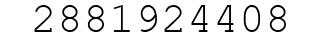 Number 2881924408.