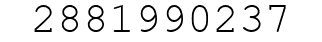 Number 2881990237.