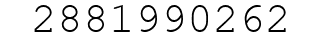 Number 2881990262.