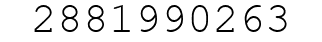 Number 2881990263.