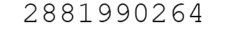 Number 2881990264.