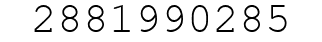 Number 2881990285.