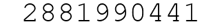 Number 2881990441.