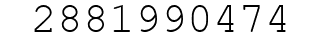 Number 2881990474.