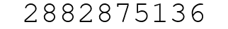 Number 2882875136.